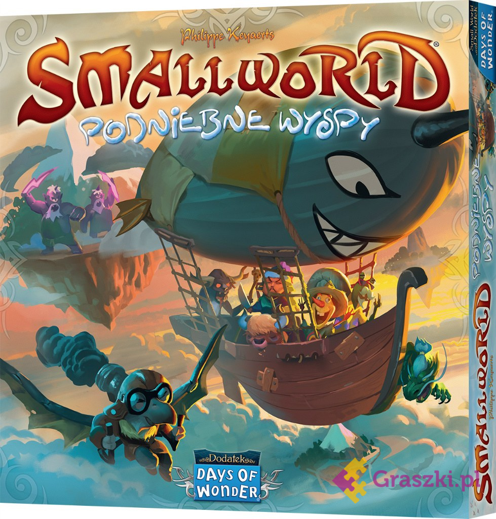 Small World: Podniebne Wyspy | Rebel // darmowa dostawa od 249.99 zł // wysyłka do 24 godzin! // odbiór osobisty w Opolu
